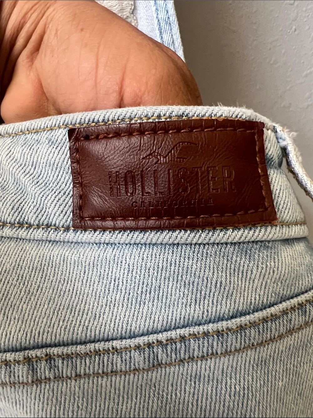 HOLLISTER Stretch Super Skinny Crop OVERALLS - Picture 8 of 9